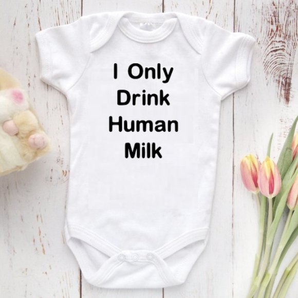 milk baby onesie